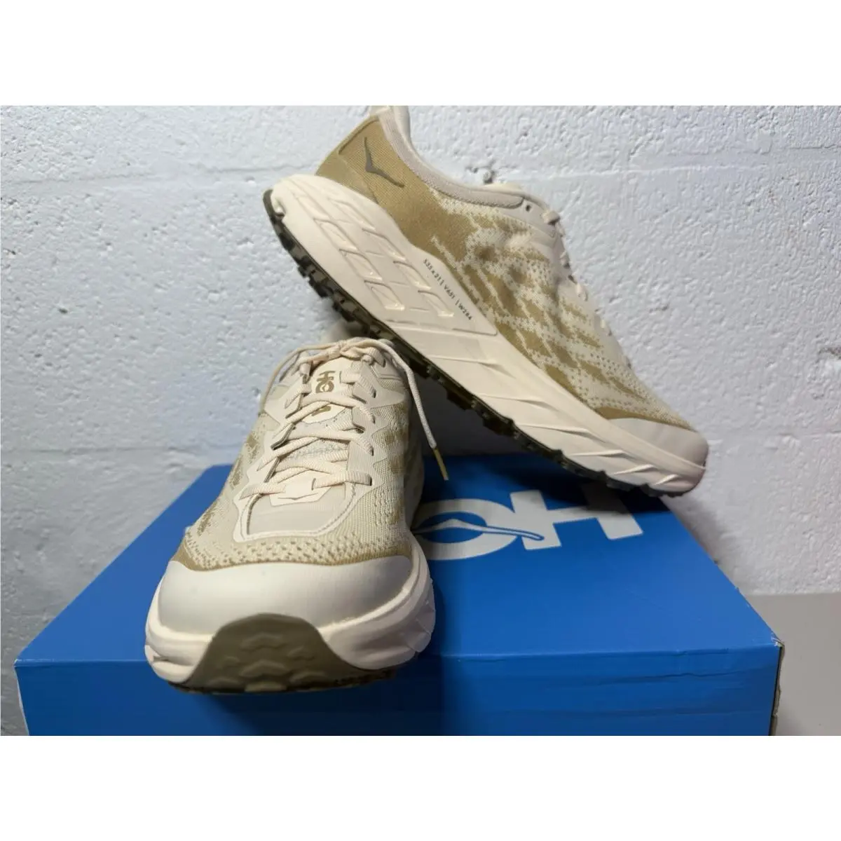 Hoka shoes - Hoka One One Speedgoat 5 - 1123157-VLW - Tan/Beige 10