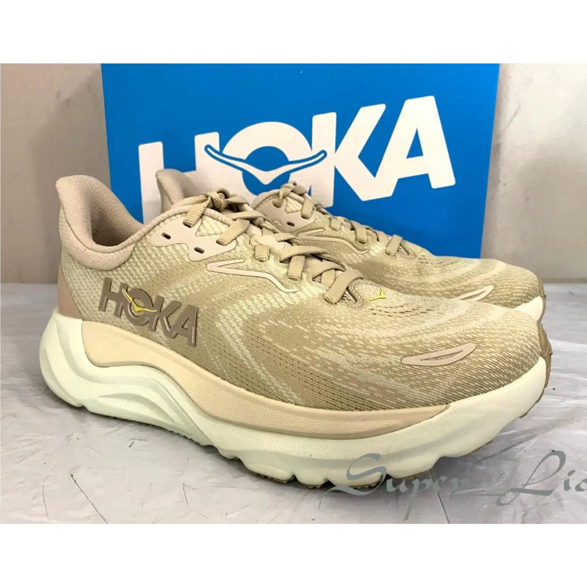 Hoka shoes - Hoka One One Arahi 8 - Oystem Mushroom/Truffle Salt 5