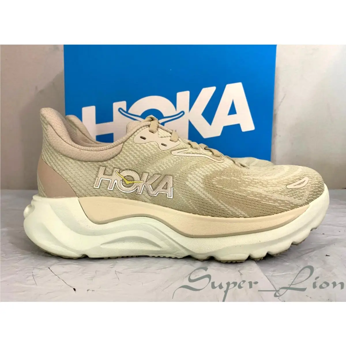 Hoka shoes - Hoka One One Arahi 8 - Oystem Mushroom/Truffle Salt 16