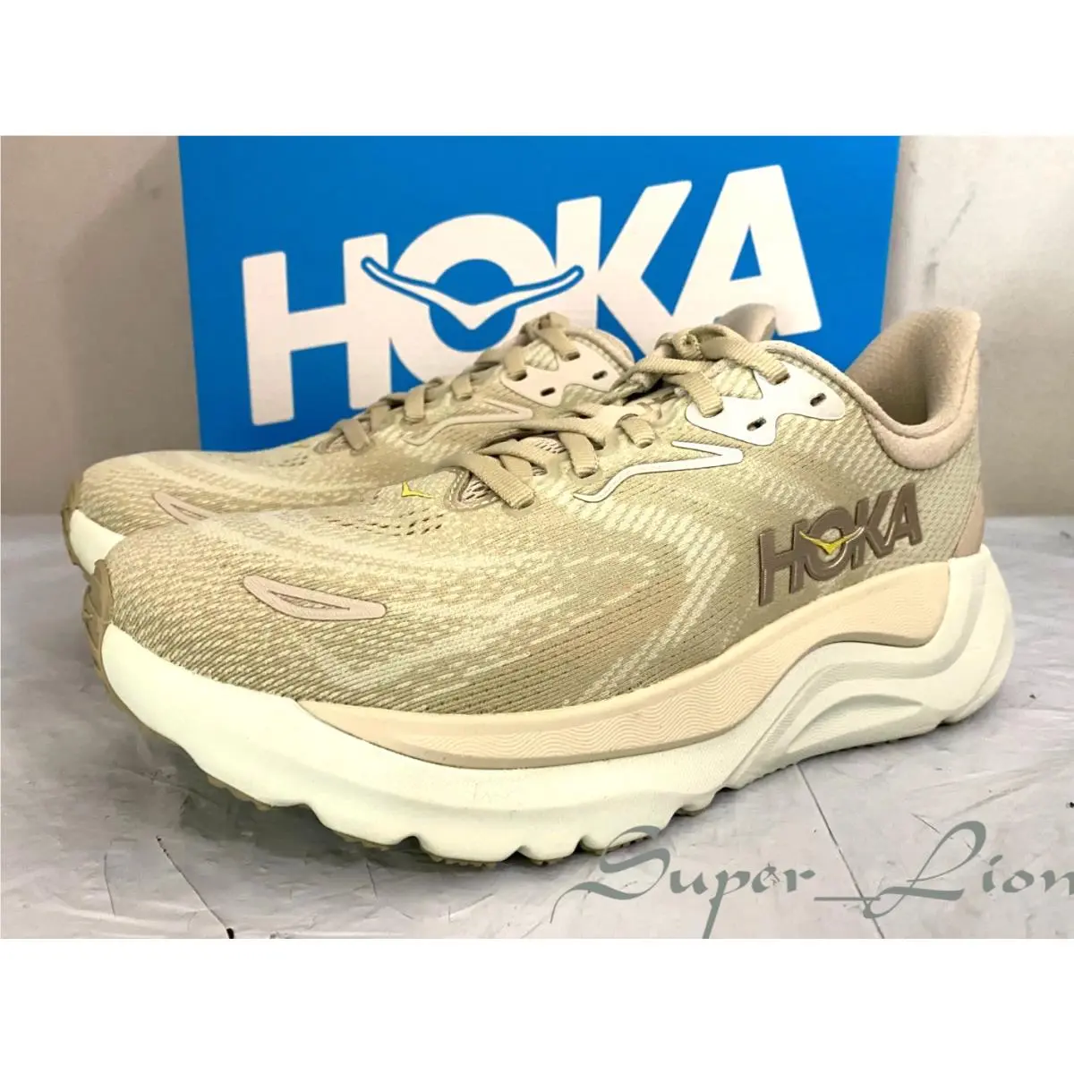 Hoka shoes - Hoka One One Arahi 8 - Oystem Mushroom/Truffle Salt 19