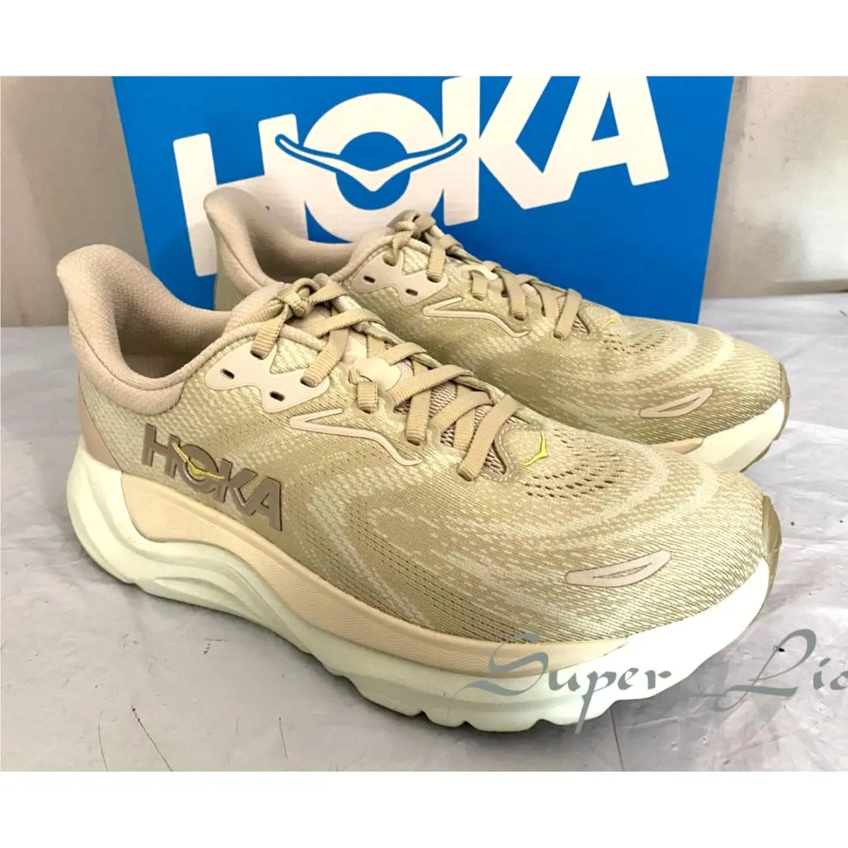 Hoka shoes - Hoka One One Arahi 8 - Oystem Mushroom/Truffle Salt 1