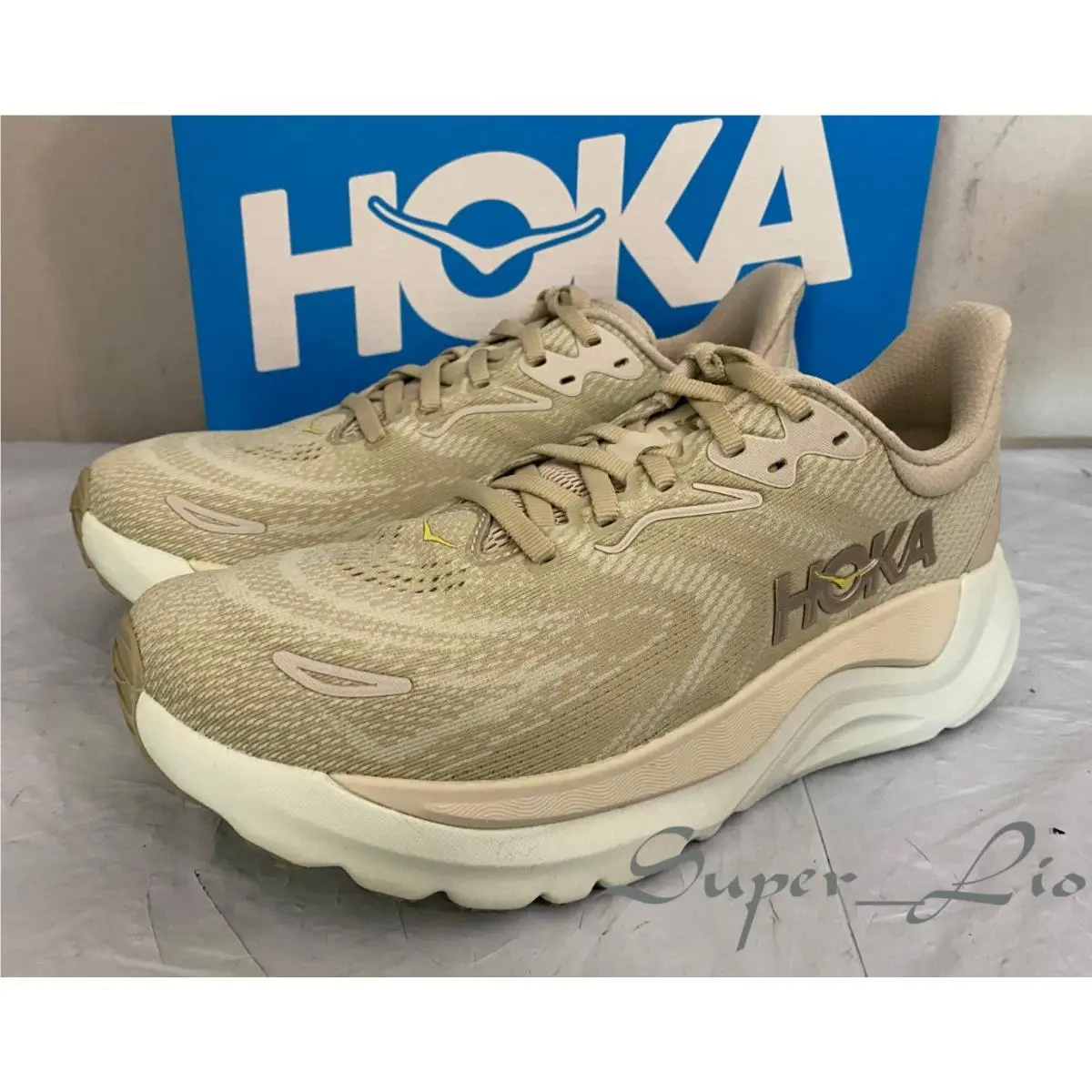 Hoka shoes - Hoka One One Arahi 8 - Oystem Mushroom/Truffle Salt 15