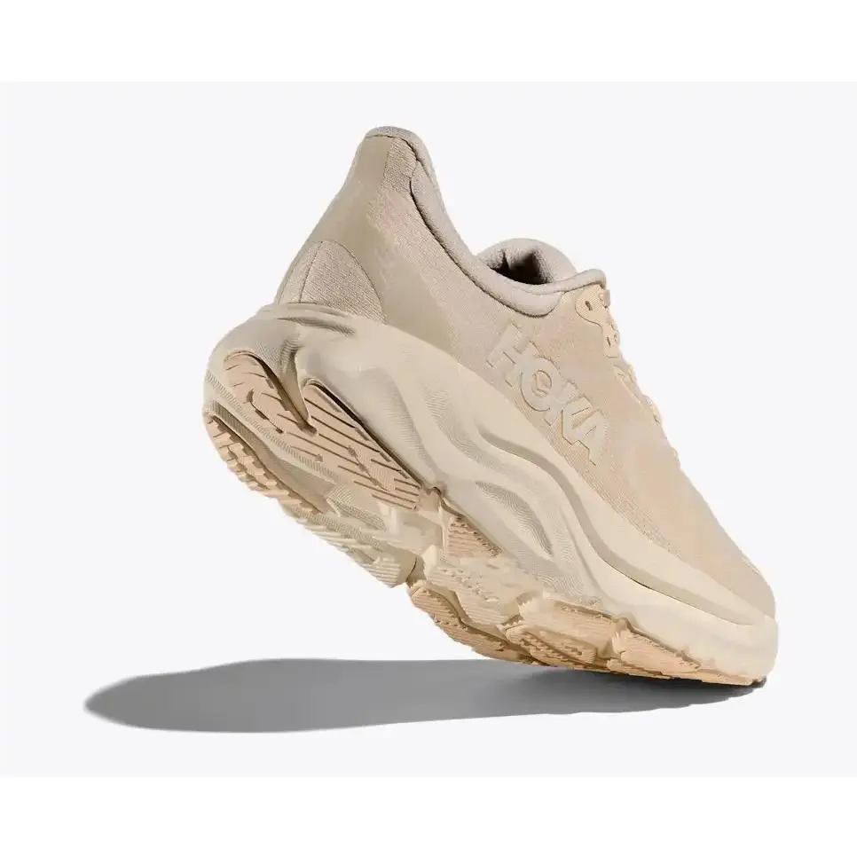 Hoka-women`s Arahi 8-BIRCH Alabaster-ships Fastly