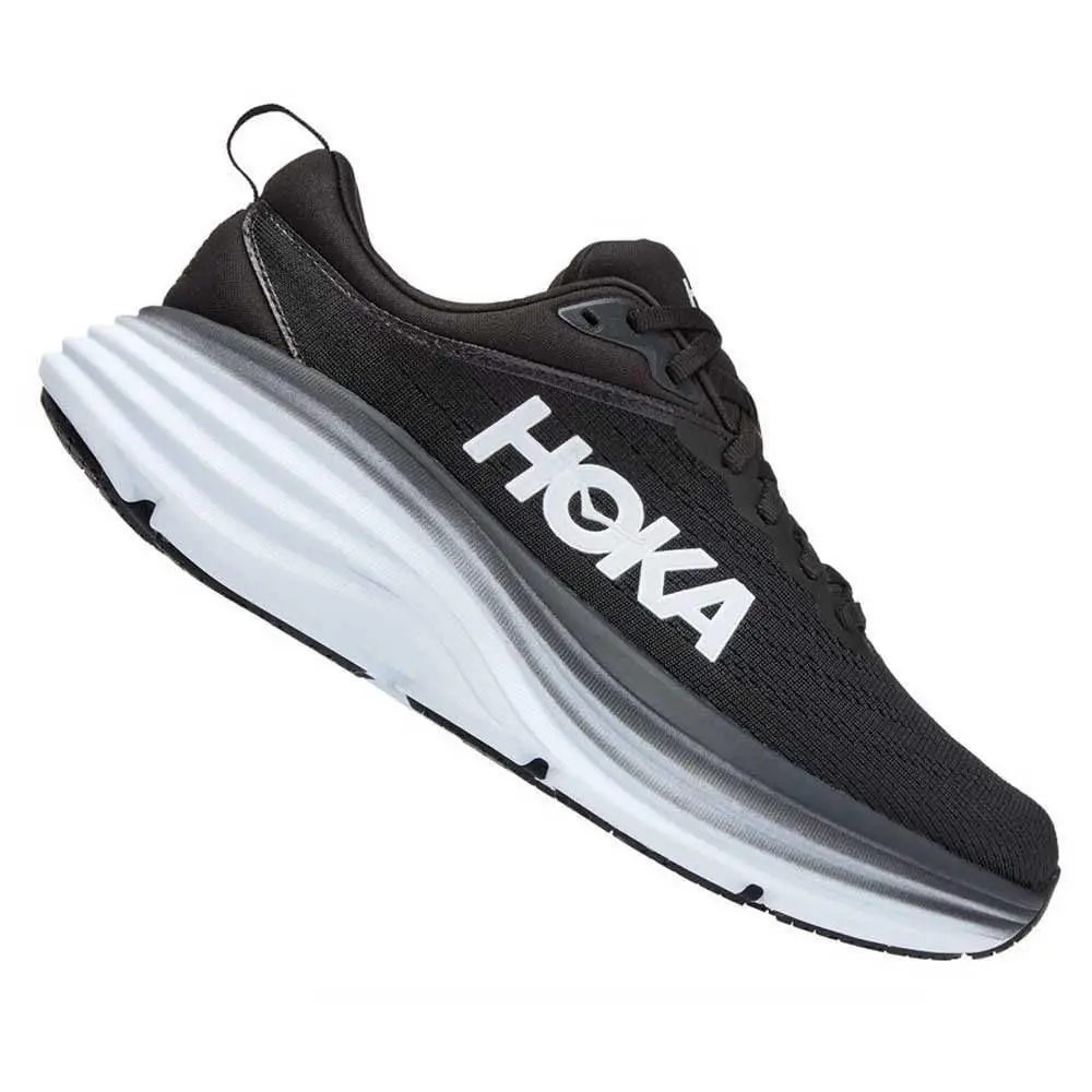 Hoka shoes - Hoka One One Bondi 8 1127952-BWHT - 1127952-BWHT - Black 2
