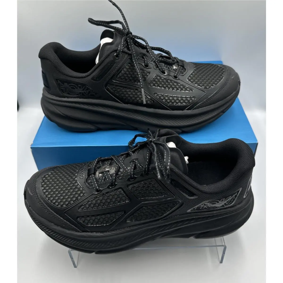Hoka U Clifton One9 1155370 Bbnb Men Size 9.5 Women 10.5 Black Running