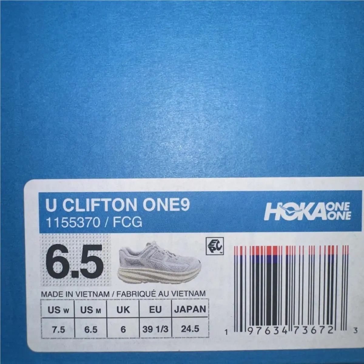 Hoka shoes - Hoka One One Clifton 9 - 1155370 - White 4