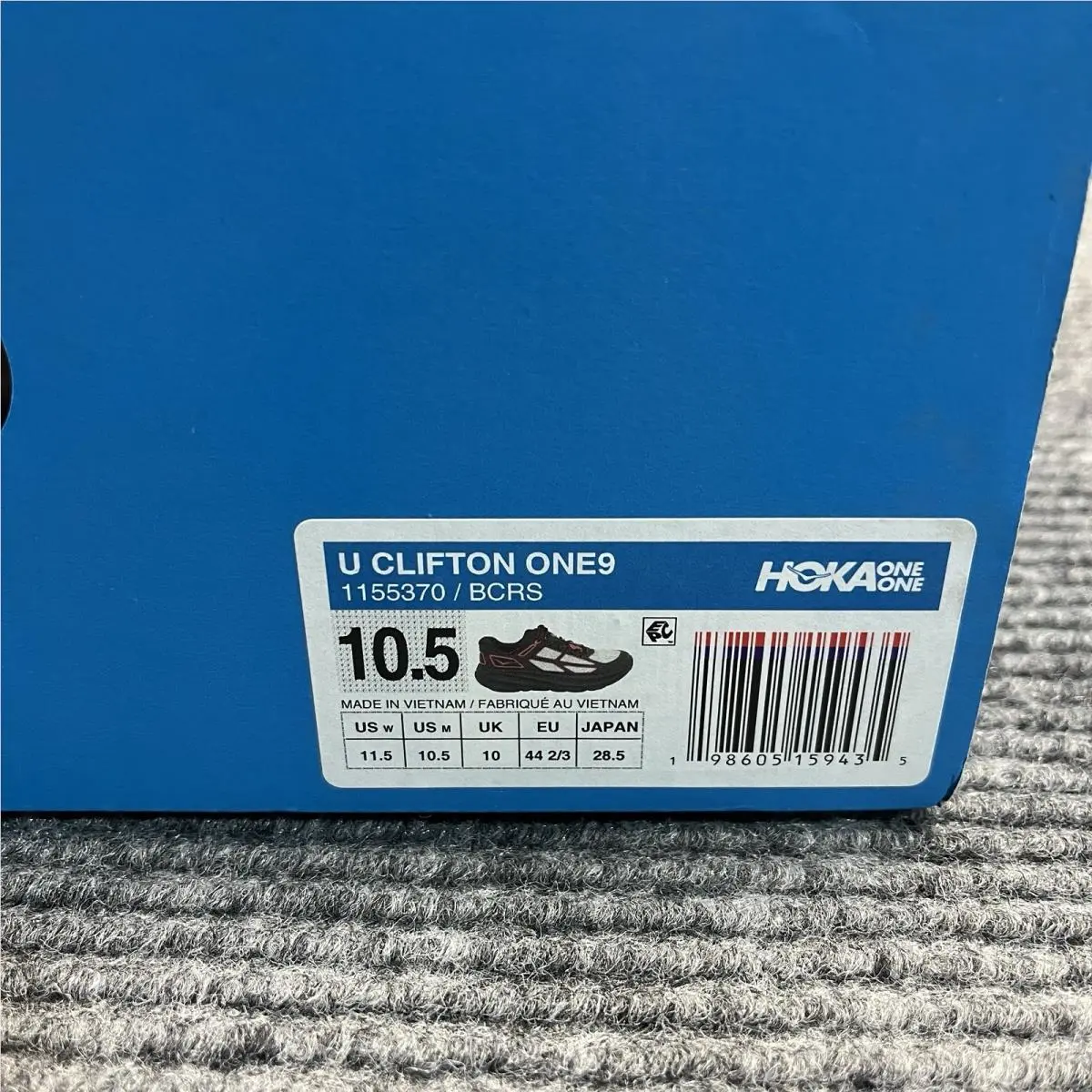 Hoka shoes - Hoka One One Clifton 9 - 1155370 - Black 5
