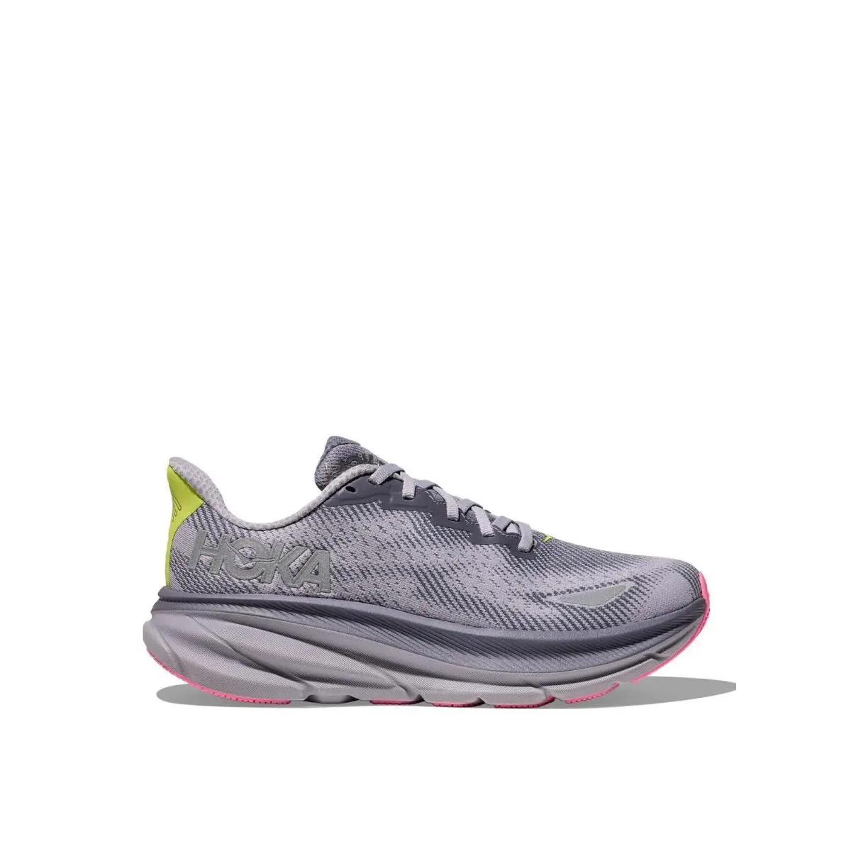 Hoka Women`s Clifton 9 Gtx Grey Skies/foggy Grey 6.5 Medium