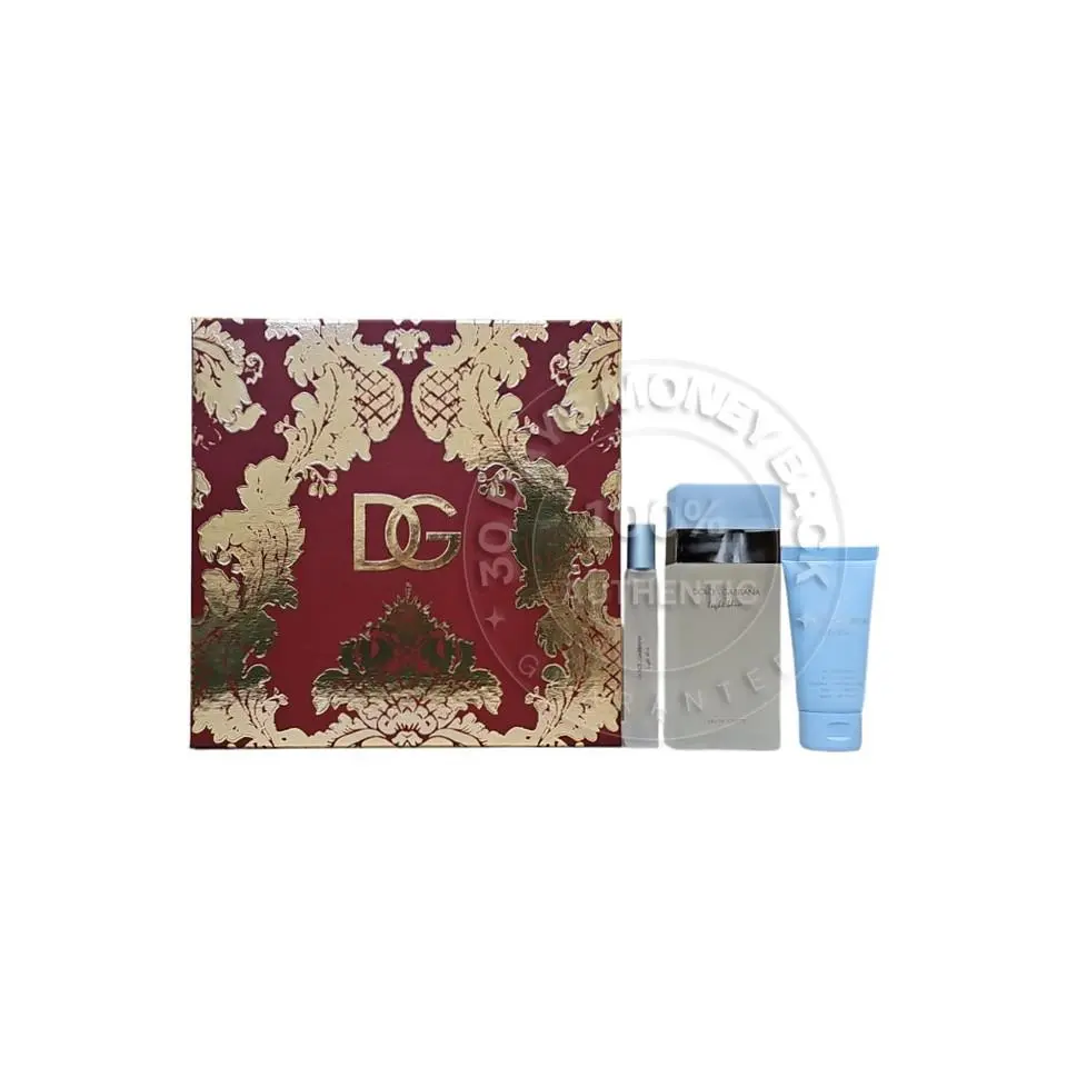 Dolce Gabbana Light Blue 3- Pcs Gift Set For Women