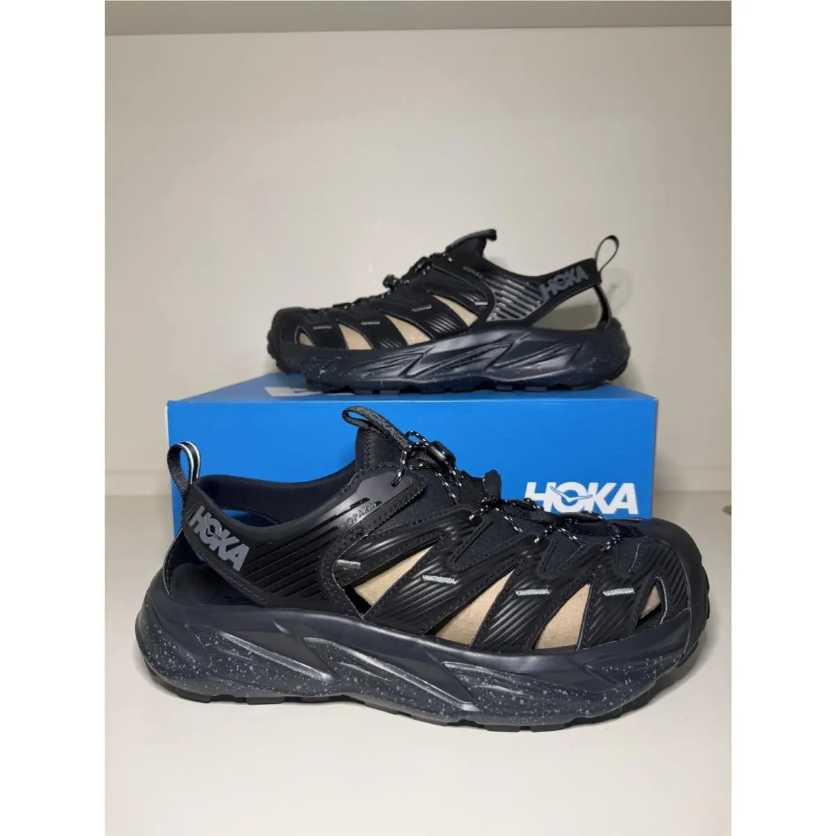 Hoka Unisex Hopara Wet Dry Sandals 1123112/BCSTL Men’s Size 10.5 Woman’s 11.5