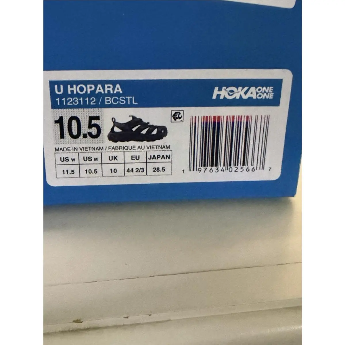 Hoka shoes - Hoka One One Hopara - One One Hopara - 1123112 - Black 8