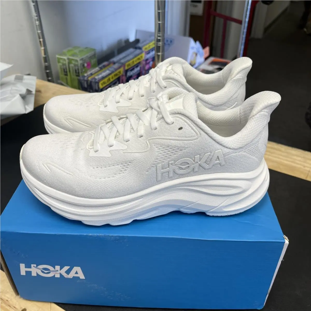 Hoka shoes - Hoka One One Clifton - One One Clifton - 1162031-WWH - White 0