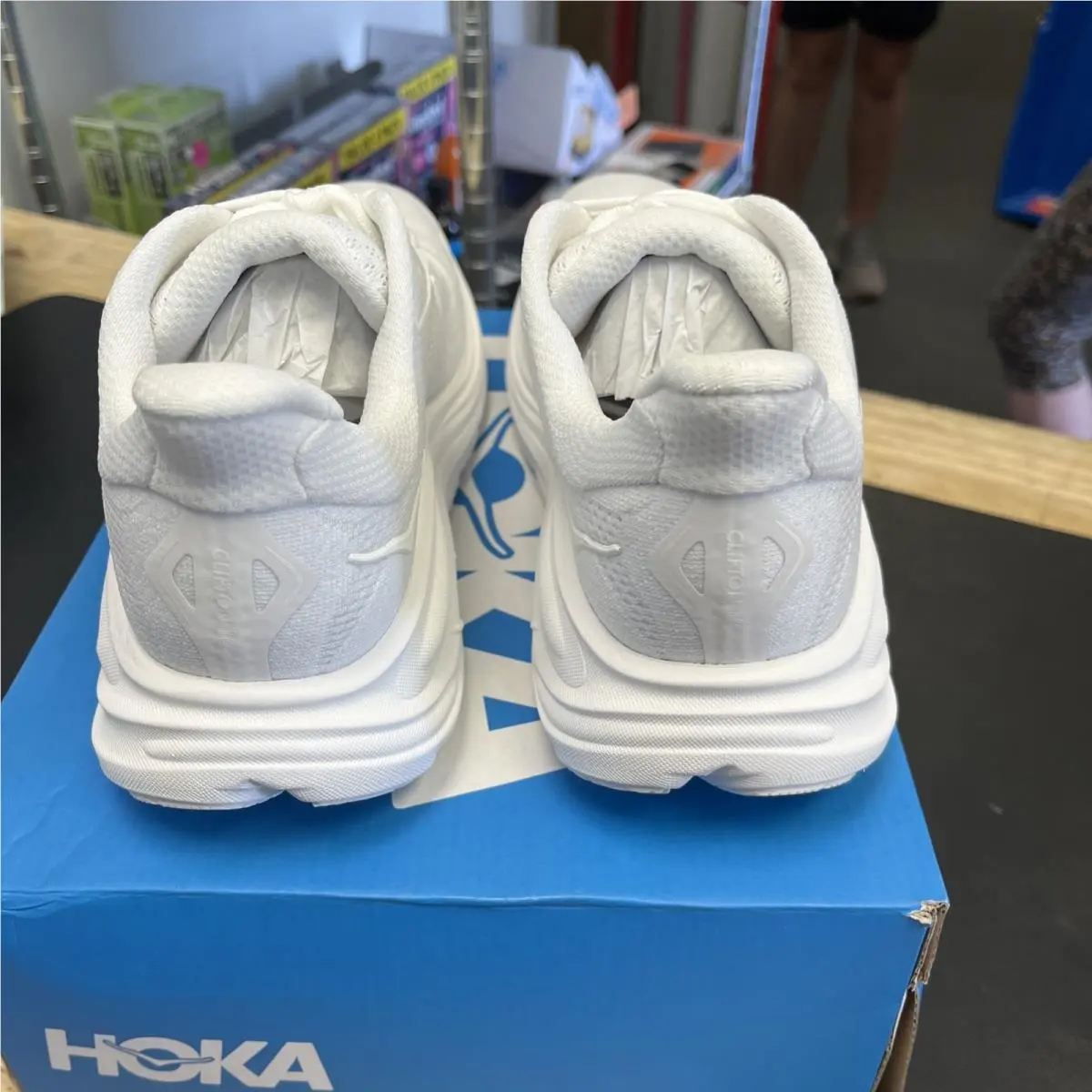 Hoka shoes - Hoka One One Clifton - One One Clifton - 1162031-WWH - White 1