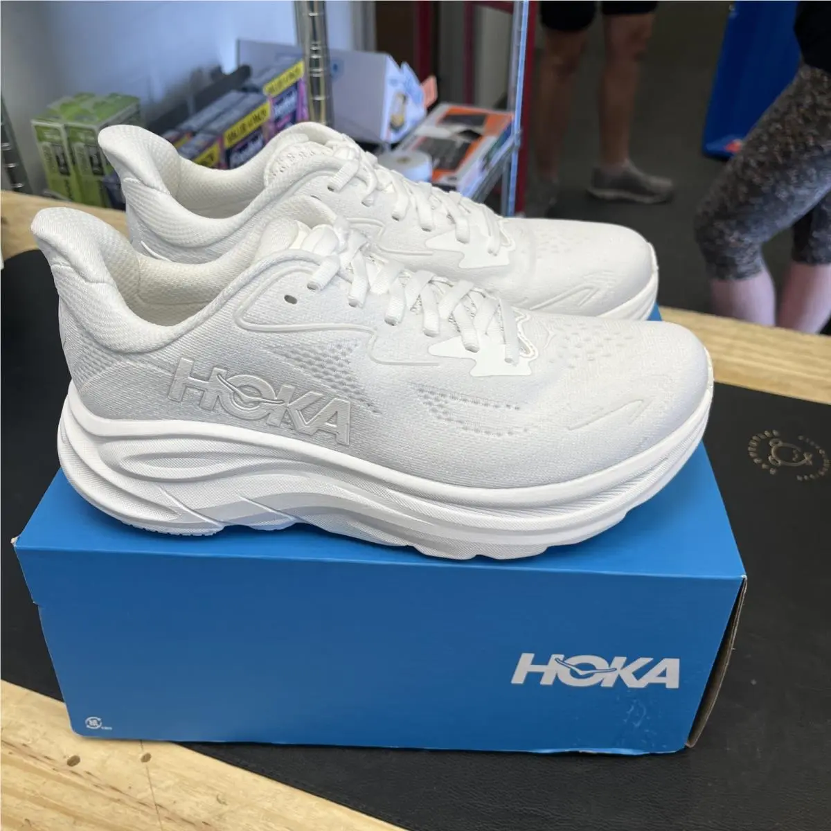Hoka shoes - Hoka One One Clifton - One One Clifton - 1162031-WWH - White 2