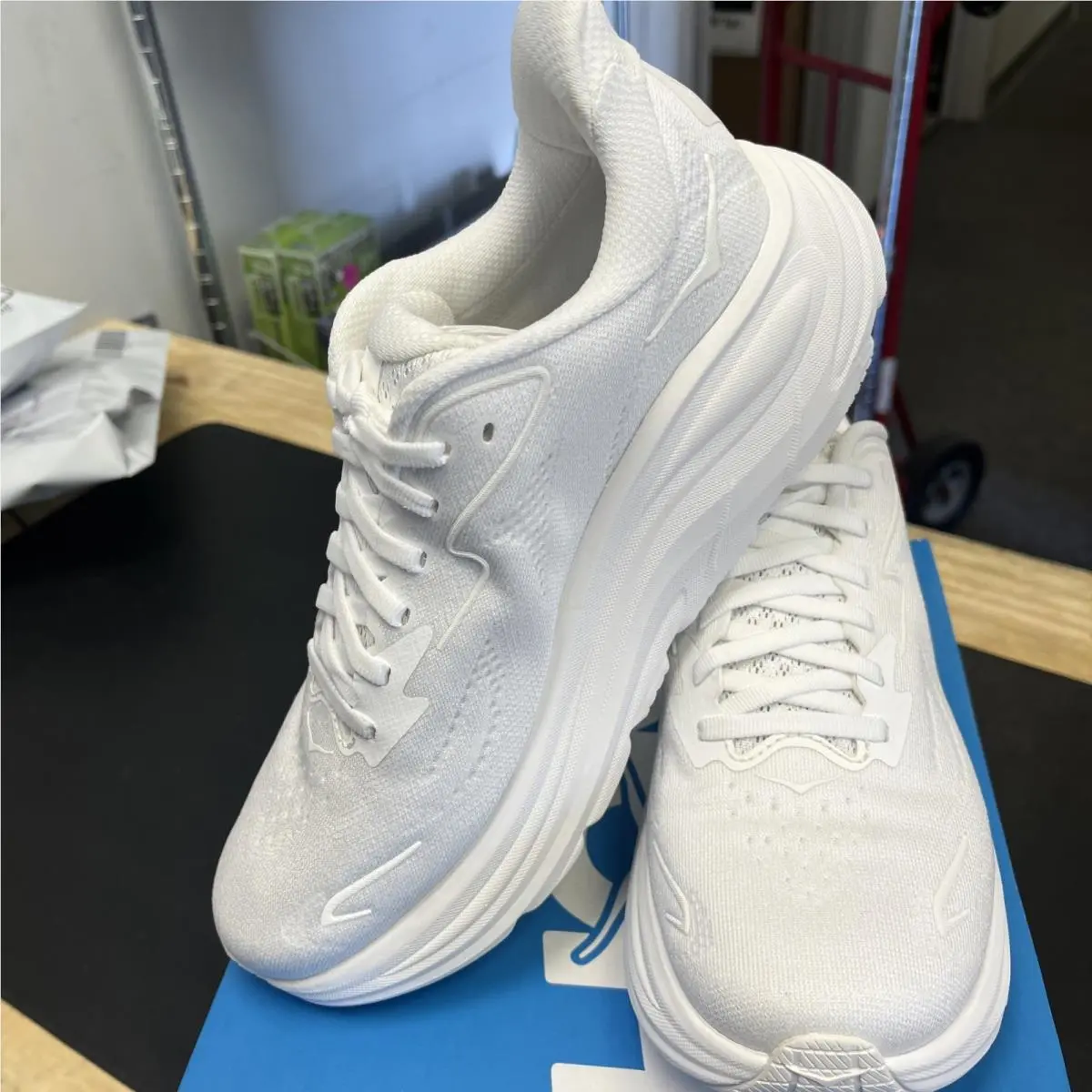 Hoka shoes - Hoka One One Clifton - One One Clifton - 1162031-WWH - White 3
