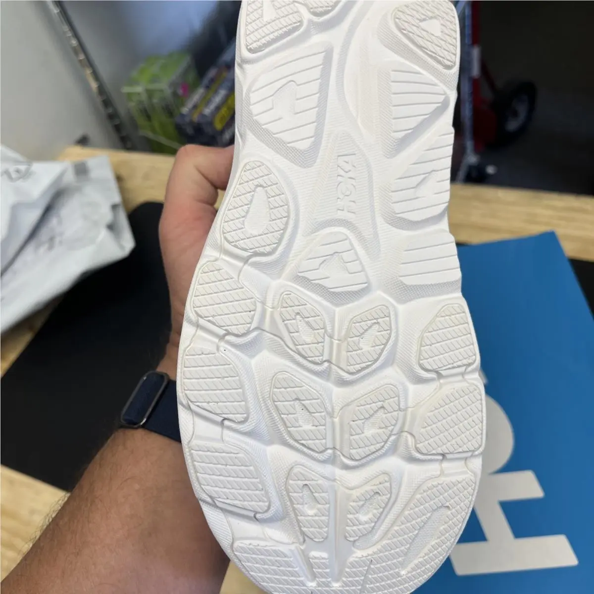 Hoka shoes - Hoka One One Clifton - One One Clifton - 1162031-WWH - White 4