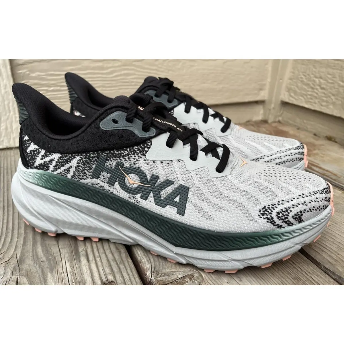 Hoka shoes - Hoka One One Challenger ATR 7 - 1134498 HMSP - Harbor Mist/Spruce 1