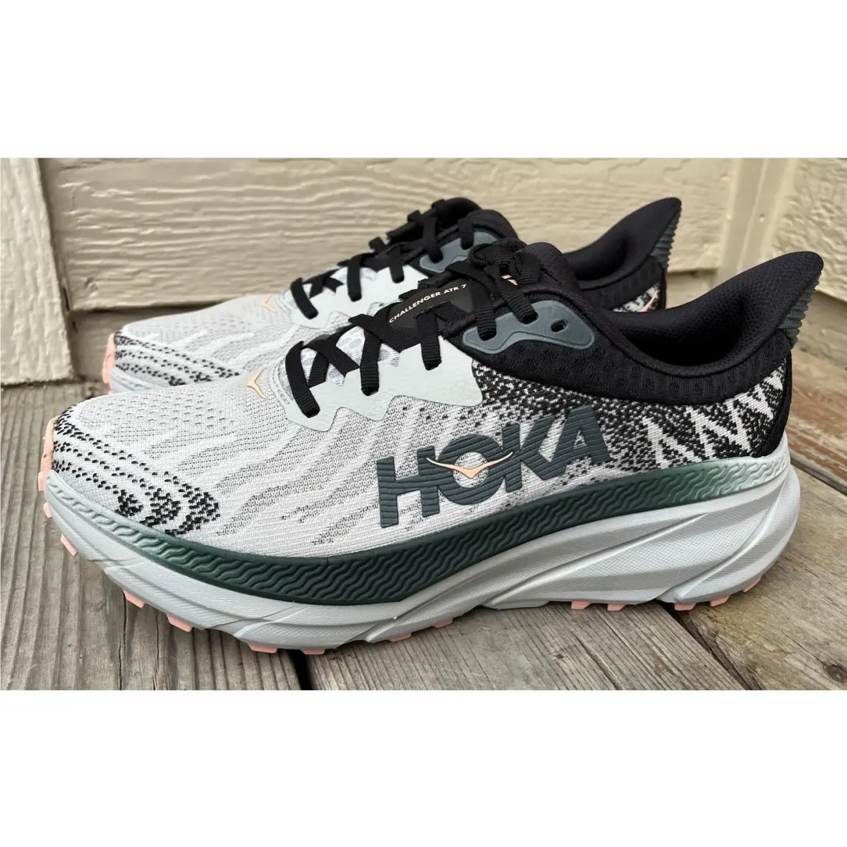 Hoka shoes - Hoka One One Challenger ATR 7 - 1134498 HMSP - Harbor Mist/Spruce 3