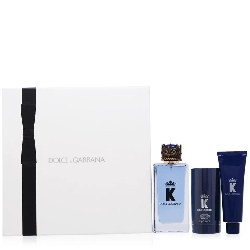 Dolce Gabbana K King Pour Homme 3PC Gift Set For Men