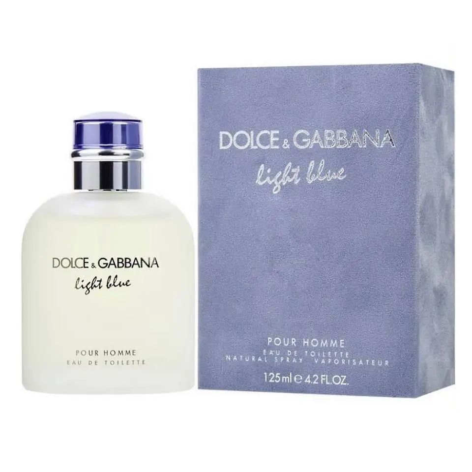Dolce Gabbana Light Blue Pour Homme Eau De Toilette 4.2 oz / 125 ml Spray