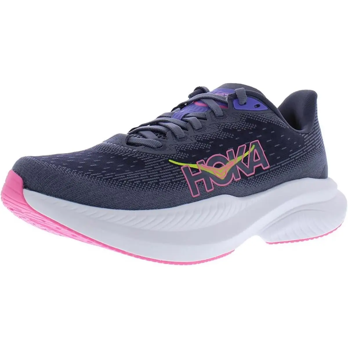 Hoka Mens Arahi - Grey Skies/Charcoal Grey