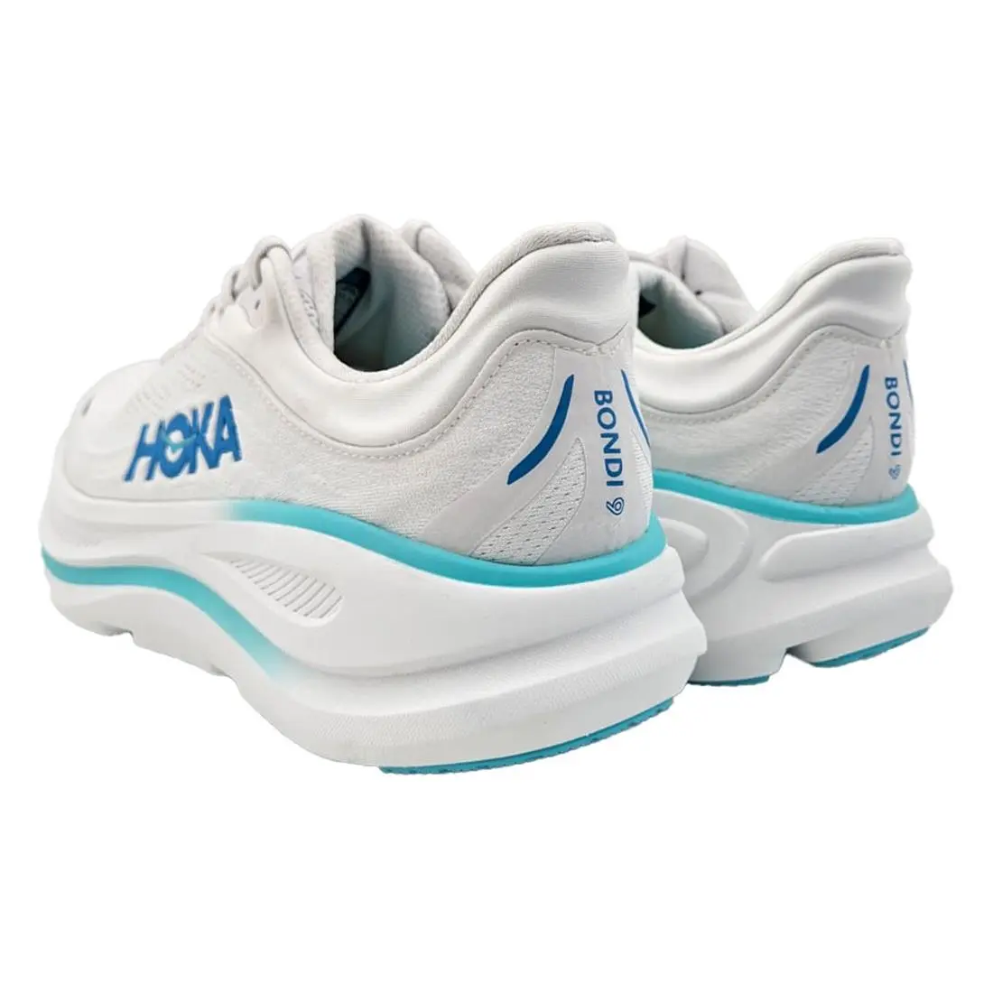 Hoka shoes - White/Hoka Blue, Full: White/Hoka Blue 2