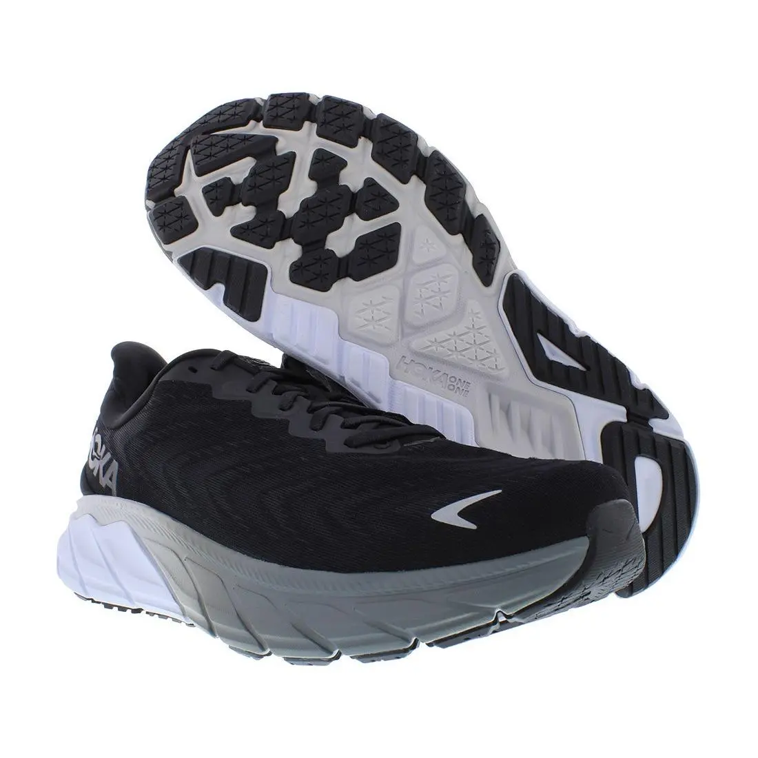 Hoka Arahi 6 Wide Womens Shoes Size 10 Color: Black/white