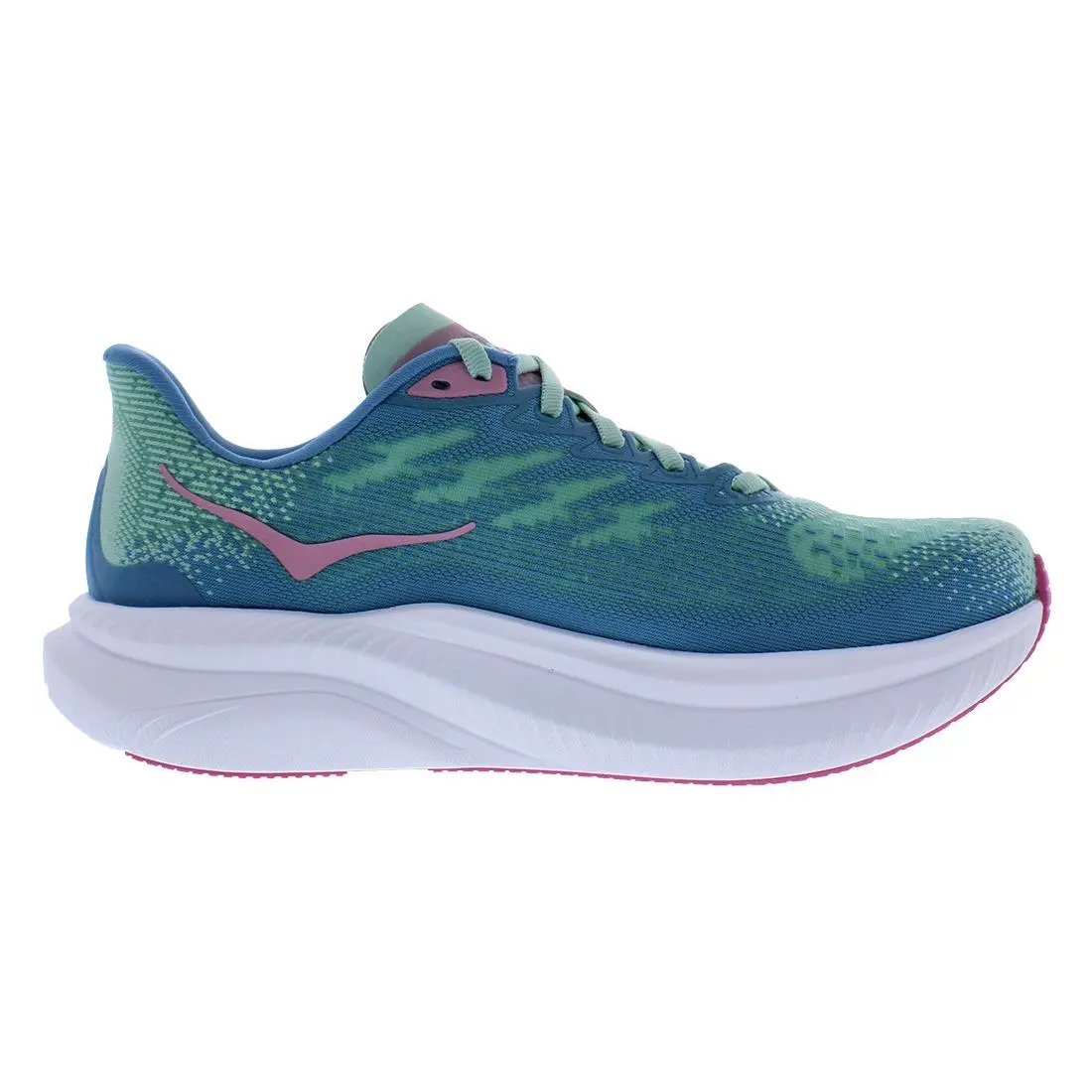 Hoka shoes - Jadeite/Alpine Blue, Main: Green (UPC: 198605137396) 0