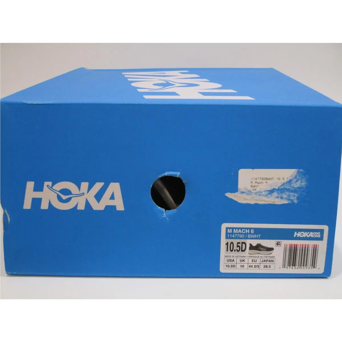 Hoka shoes - Black / White 5