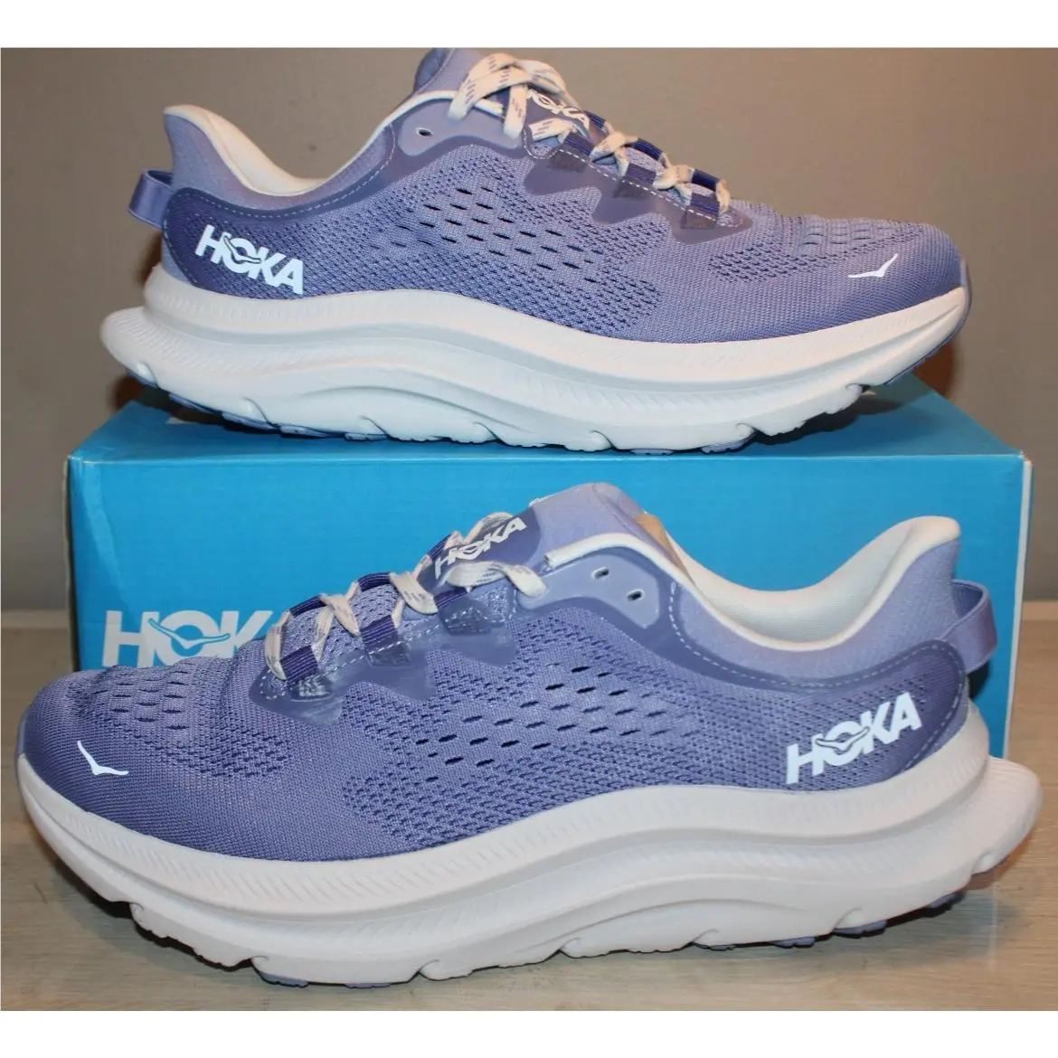 Hoka Kawana 2 Wild Indigo/cosmic Grey Shoes Sneakers Women`s SZ 10 B