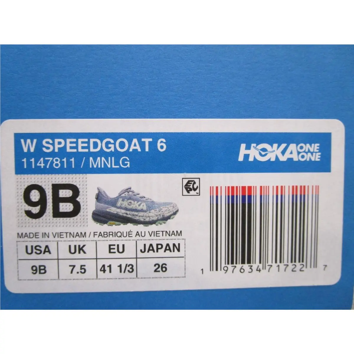 Hoka shoes - Hoka Speedgoat 6 - Speedgoat - Moonlight/Thunder Cloud 4