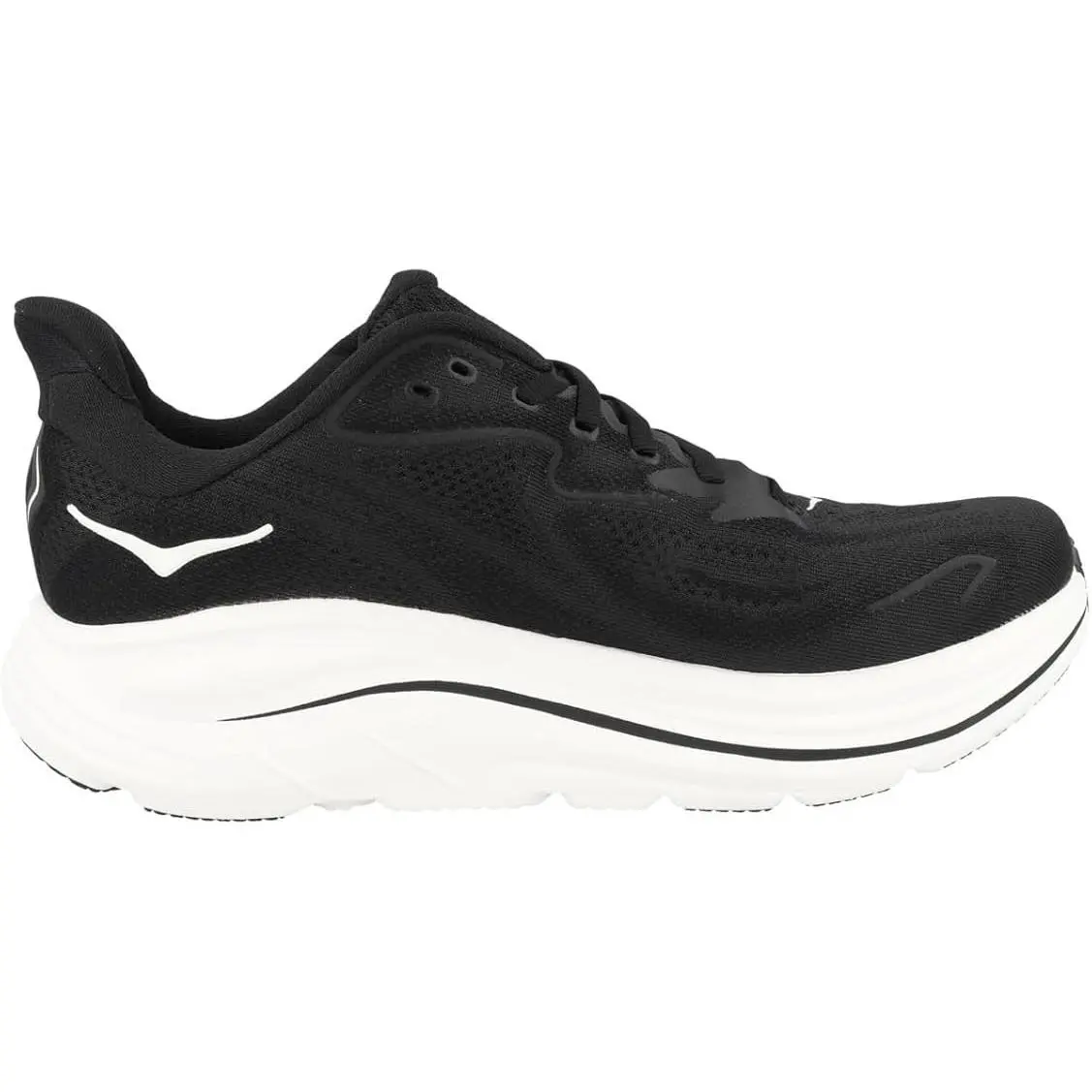 Hoka shoes - Clifton 10 - Clifton - Black / White (UPC: 197634753294) 0