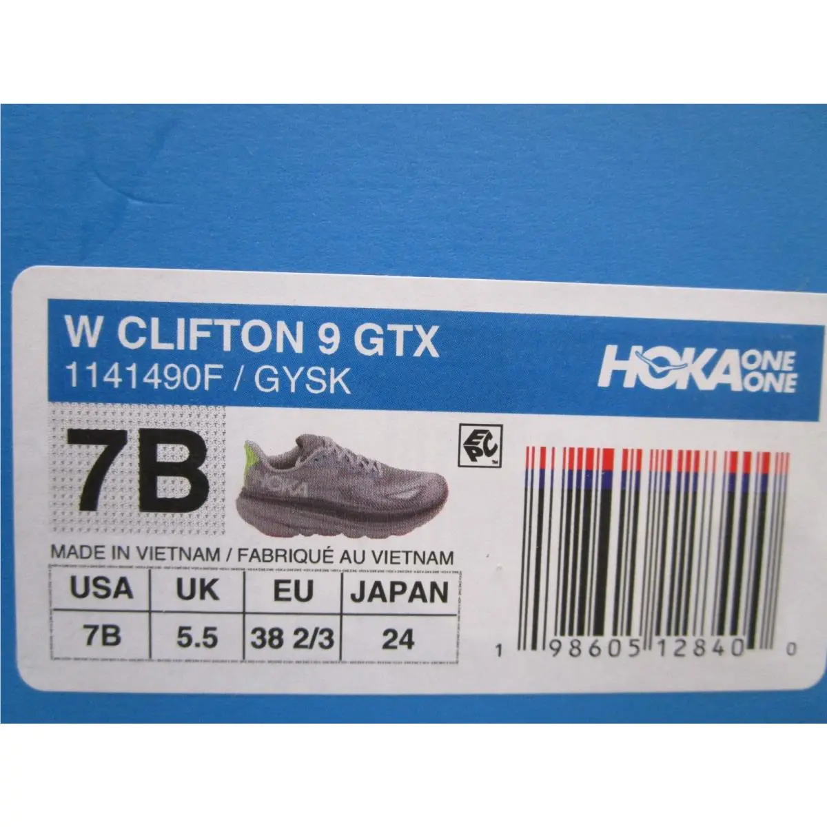 Hoka shoes - Grey Skies/Foggy Grey 4