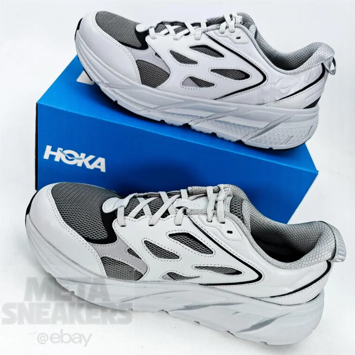 Hoka shoes - Hoka One One Clifton L - 1160050/STLLR - Gray 10