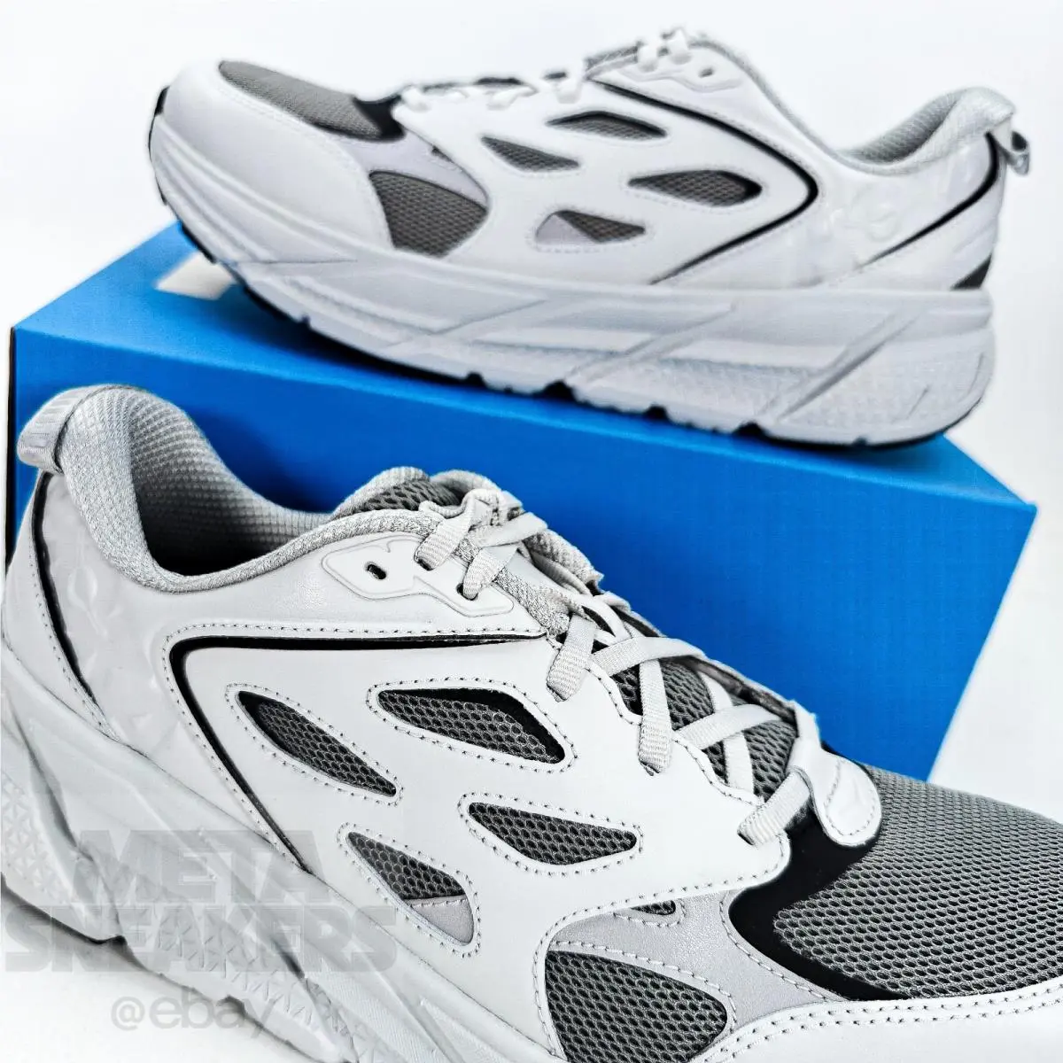 Hoka shoes - Hoka One One Clifton L - 1160050/STLLR - Gray 11
