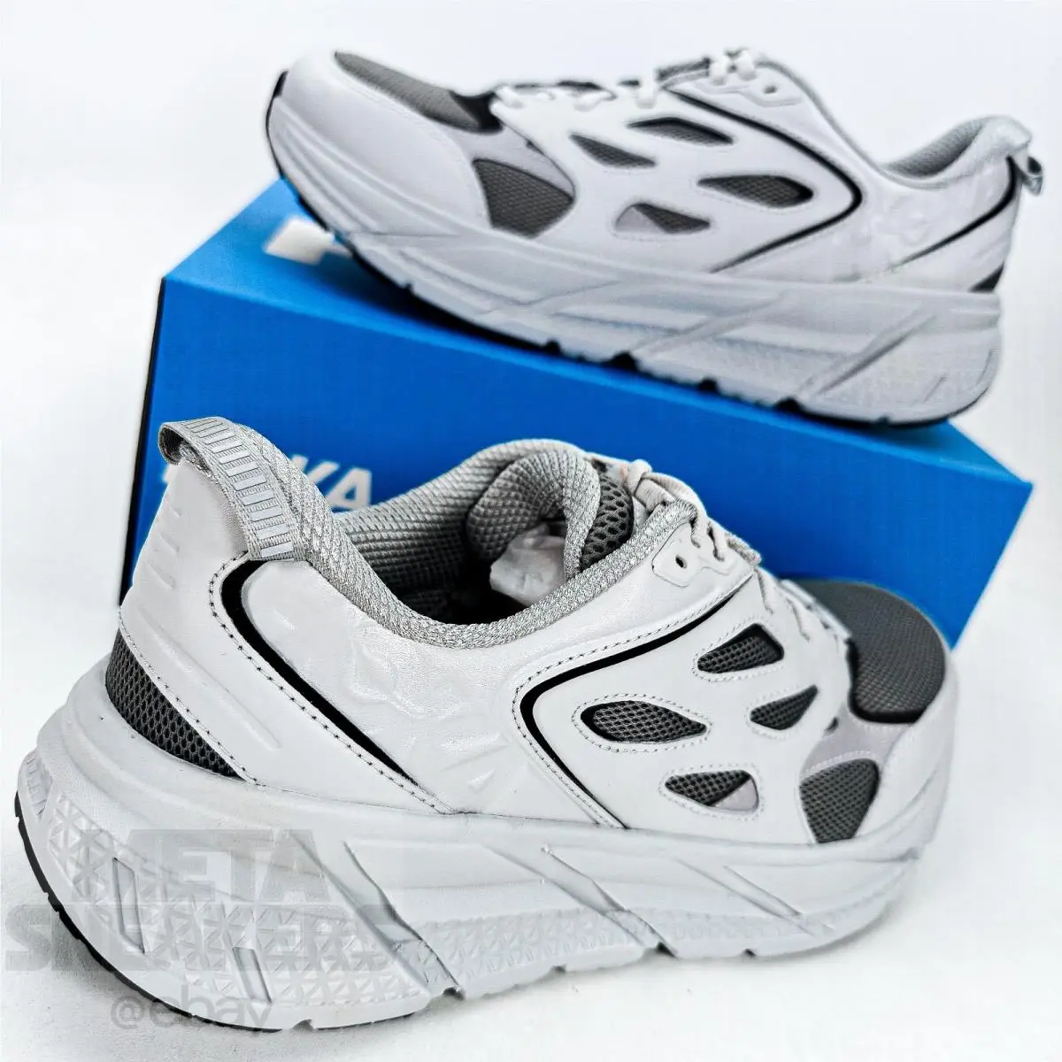 Hoka shoes - Hoka One One Clifton L - 1160050/STLLR - Gray 12