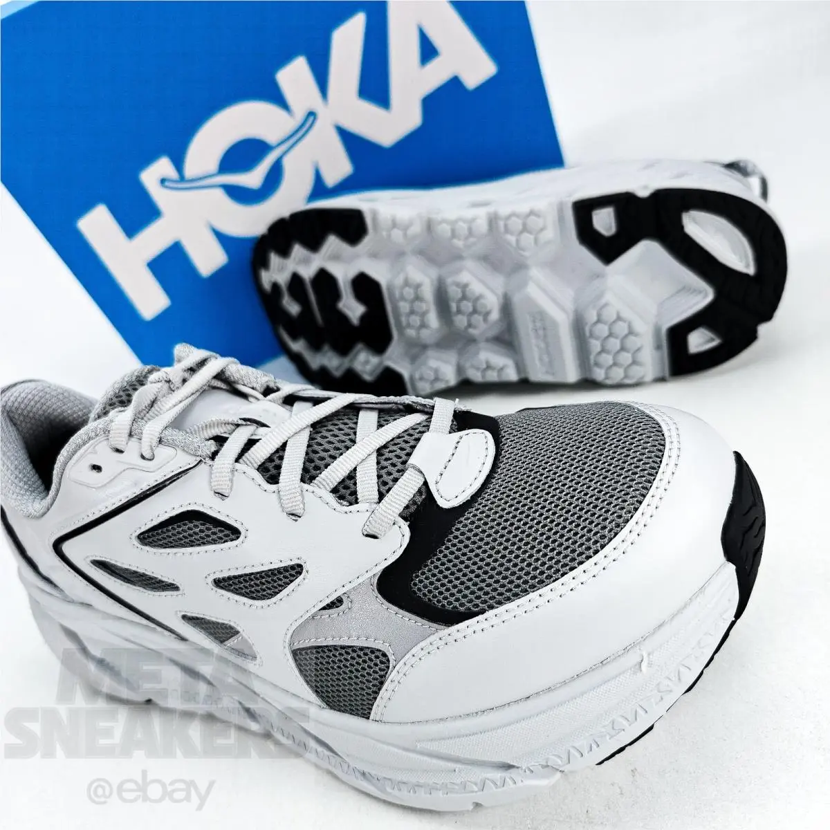 Hoka shoes - Hoka One One Clifton L - 1160050/STLLR - Gray 4