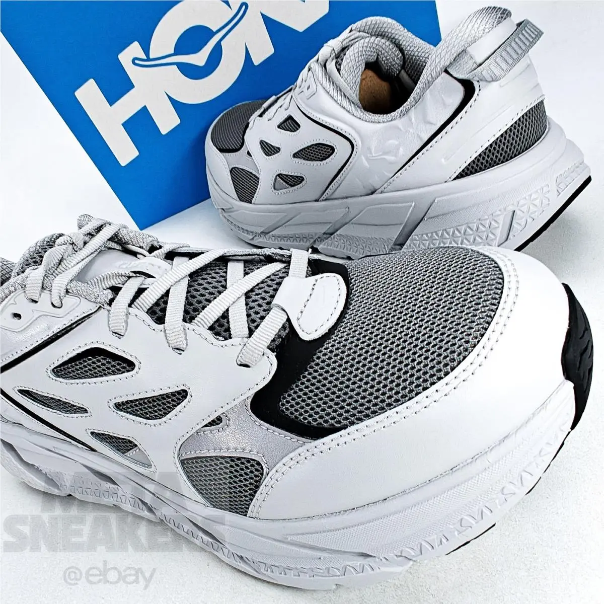 Hoka shoes - Hoka One One Clifton L - 1160050/STLLR - Gray 5