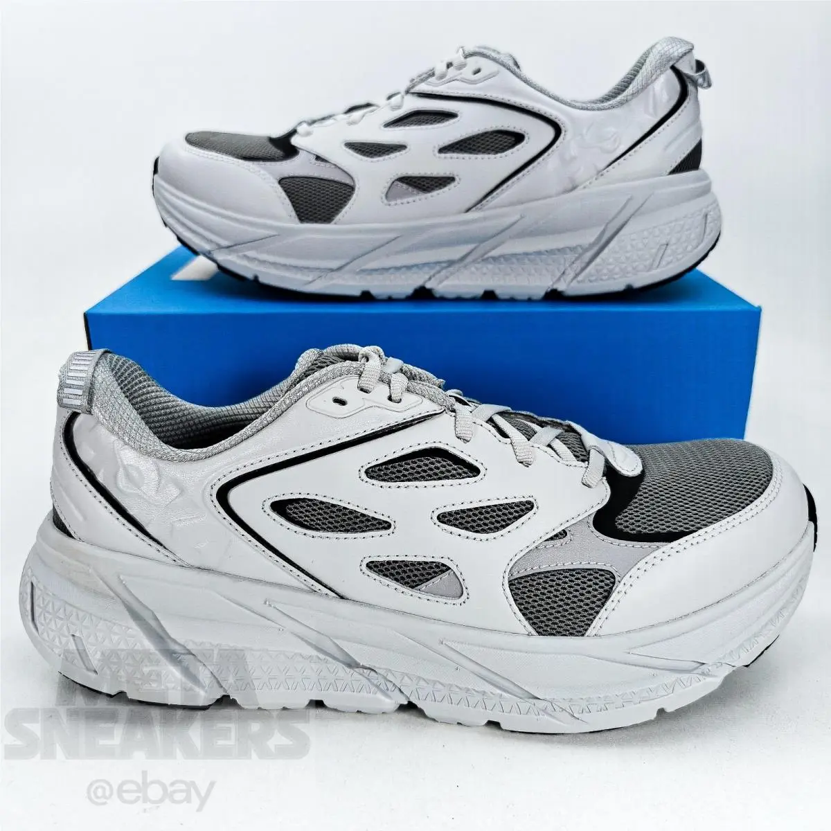 Hoka shoes - Hoka One One Clifton L - 1160050/STLLR - Gray 6