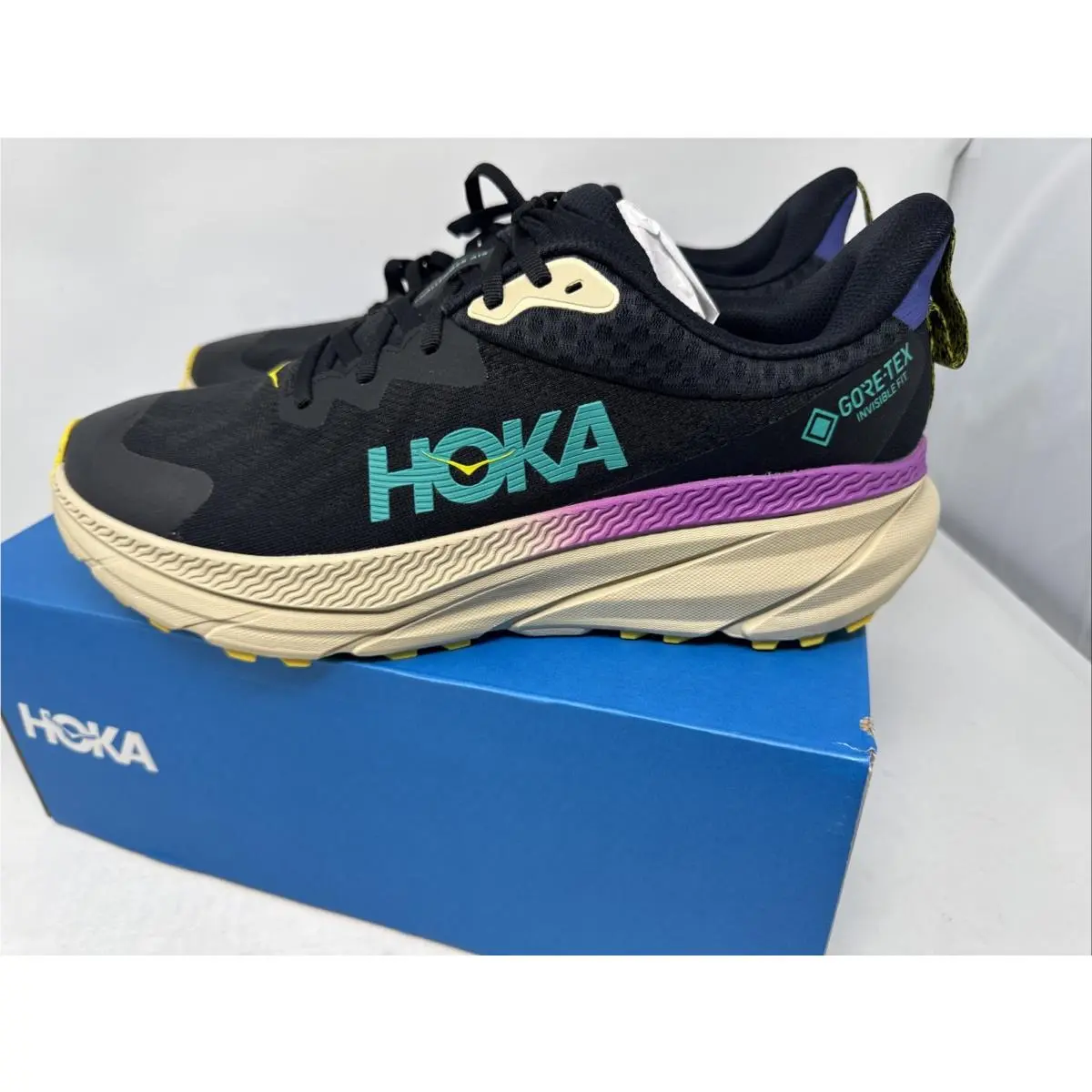 Hoka One One Challenger Atr Challenger 7 Gtx Men’s 12.5 D Running Shoes Black