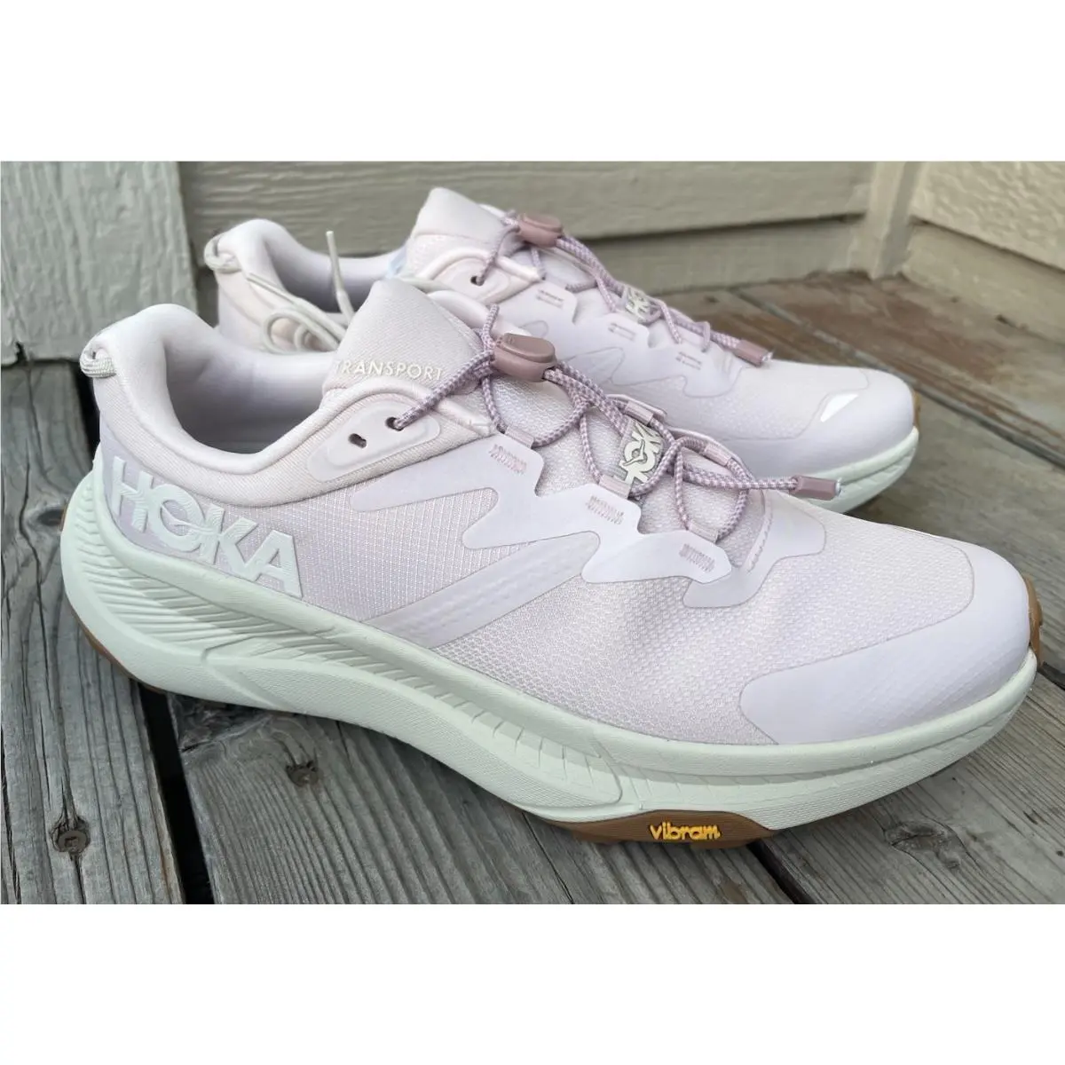 Hoka shoes - Hoka One One Transport - One One Transport - 1123154 CMCP - Pink, Manufacturer: Cosmic Pearl/Oat Milk 4
