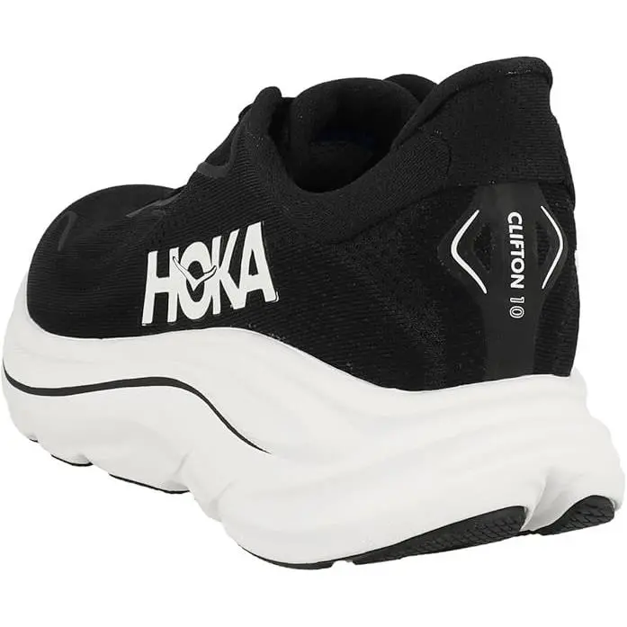 Hoka shoes - Clifton 10 - Clifton - Black / White (UPC: 197634756479) 1