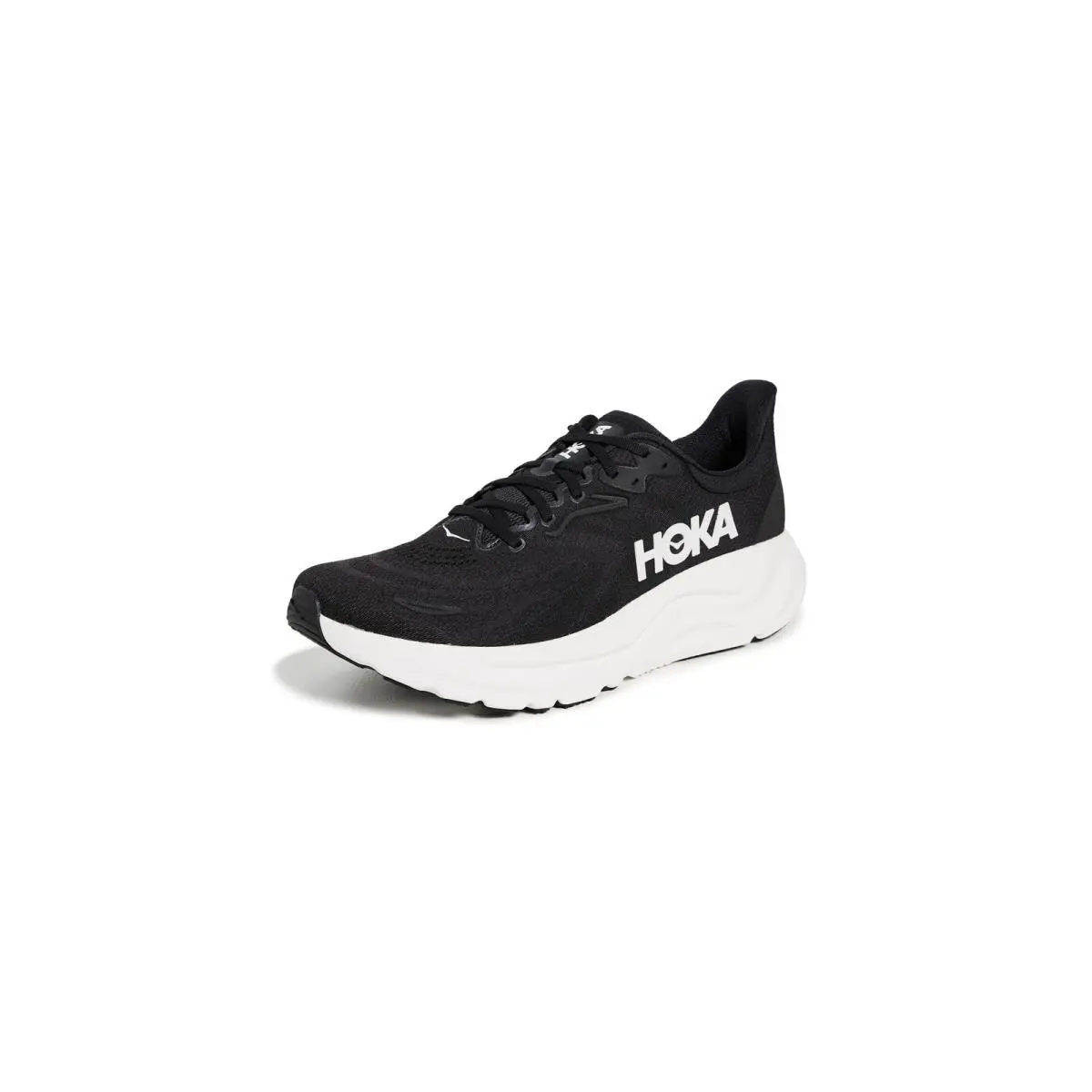 Hoka Arahi 8 Mens Running Shoes Black White Size 9.5 Medium