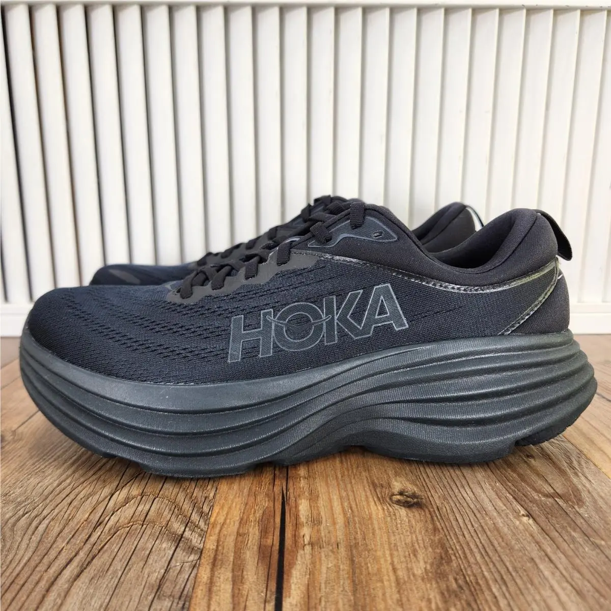 Hoka shoes - Hoka One One Bondi 8 - 1127952-BBLC - Black 2
