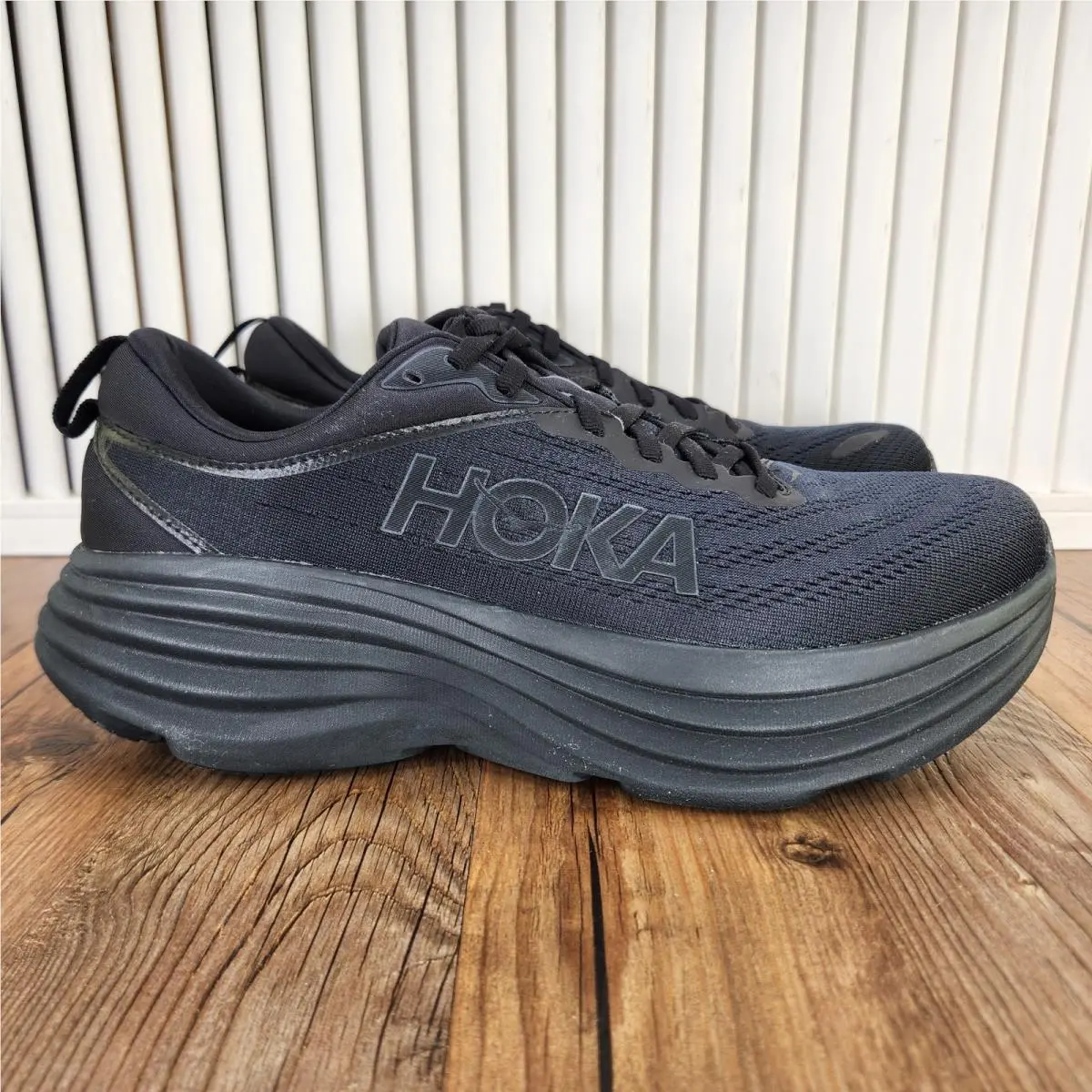 Hoka shoes - Hoka One One Bondi 8 - 1127952-BBLC - Black 0