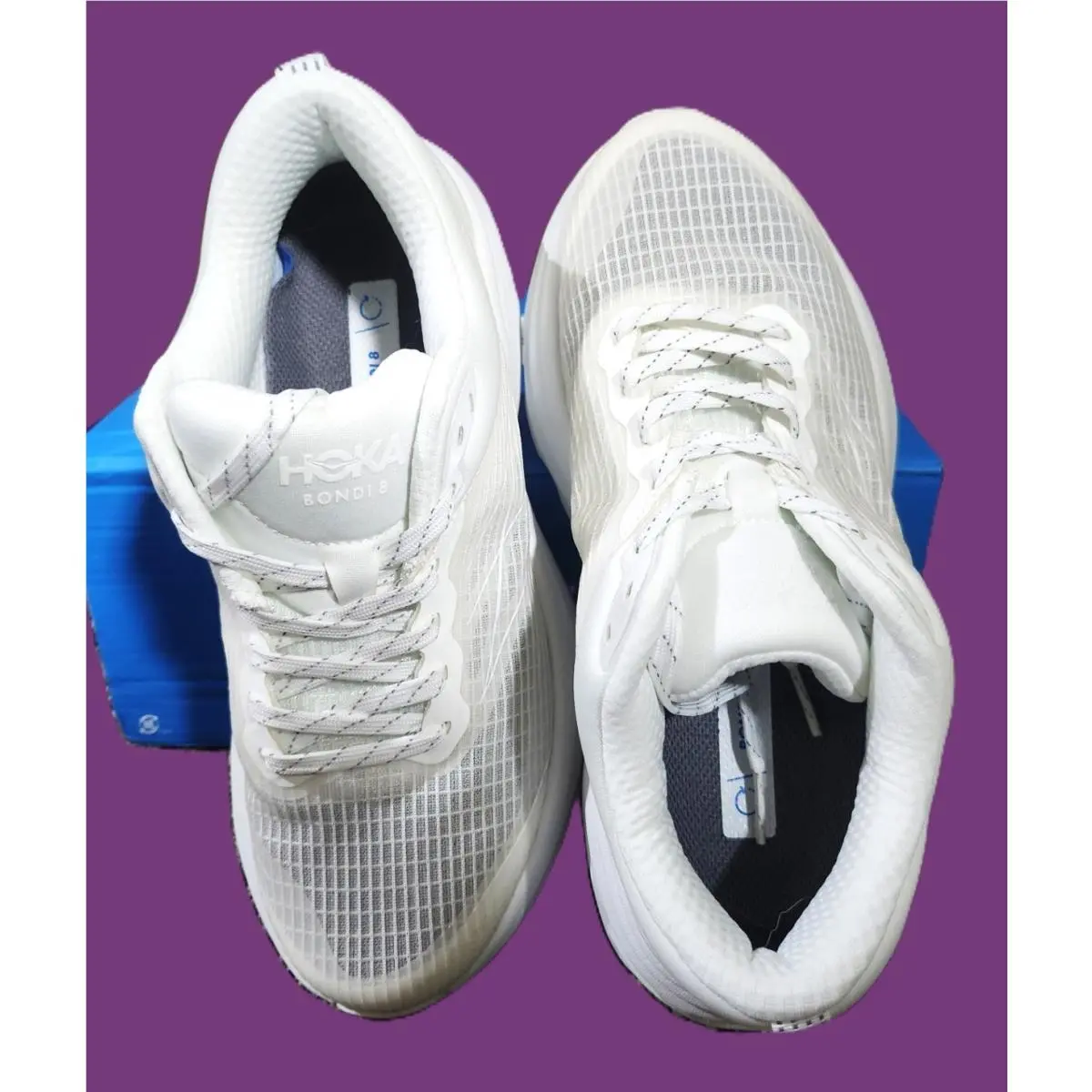 Hoka shoes - Hoka One One Bondi - One One Bondi - White (UPC: 195719397999) 1