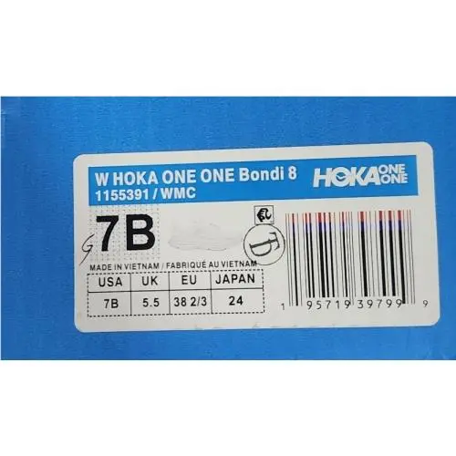 Hoka shoes - Hoka One One Bondi - One One Bondi - White (UPC: 195719397999) 4
