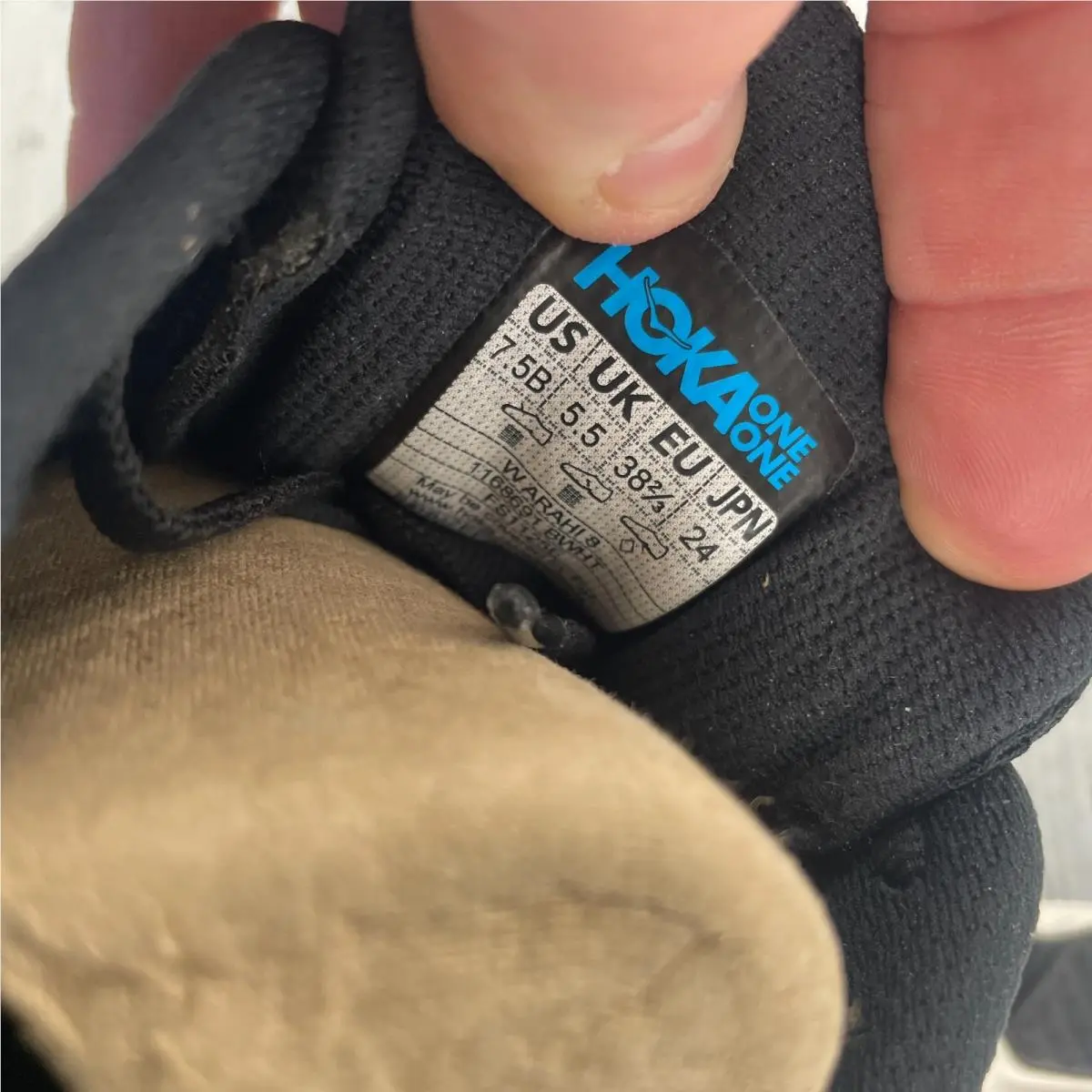 Hoka shoes - HOKA Arahi 8 - Arahi - Black (UPC: 198605183973) 7