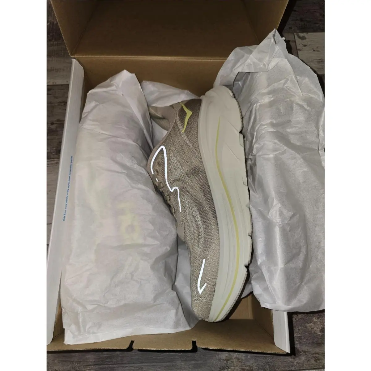 Hoka shoes - Hoka One One Clifton 10 - White/Yellow 3
