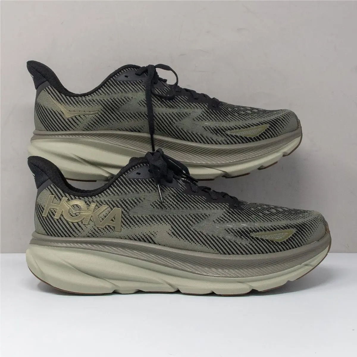 Hoka shoes - Hoka One One Clifton 9 - 1127895-BLCKS - Gray (UPC: 197634065656) 0
